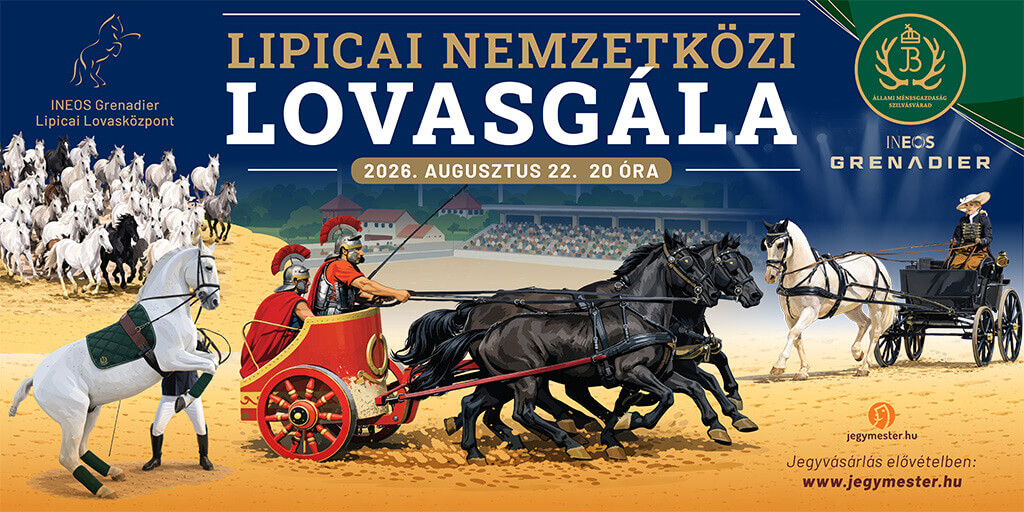 Lipicai Nemzetközi Lovasgála 2026. augusztus 22-én Szilvásváradon