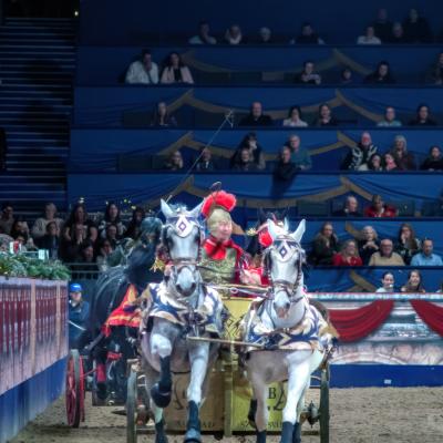 London International Horse Show – Roman chariot 