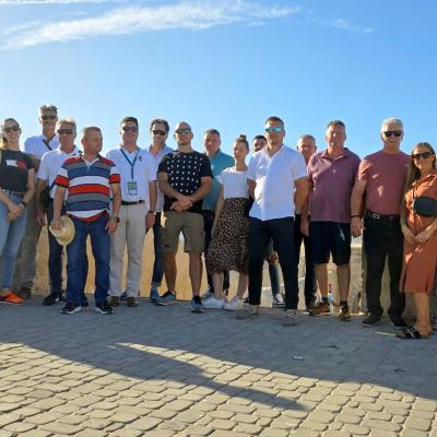 The Hungarian delegation in Morocco