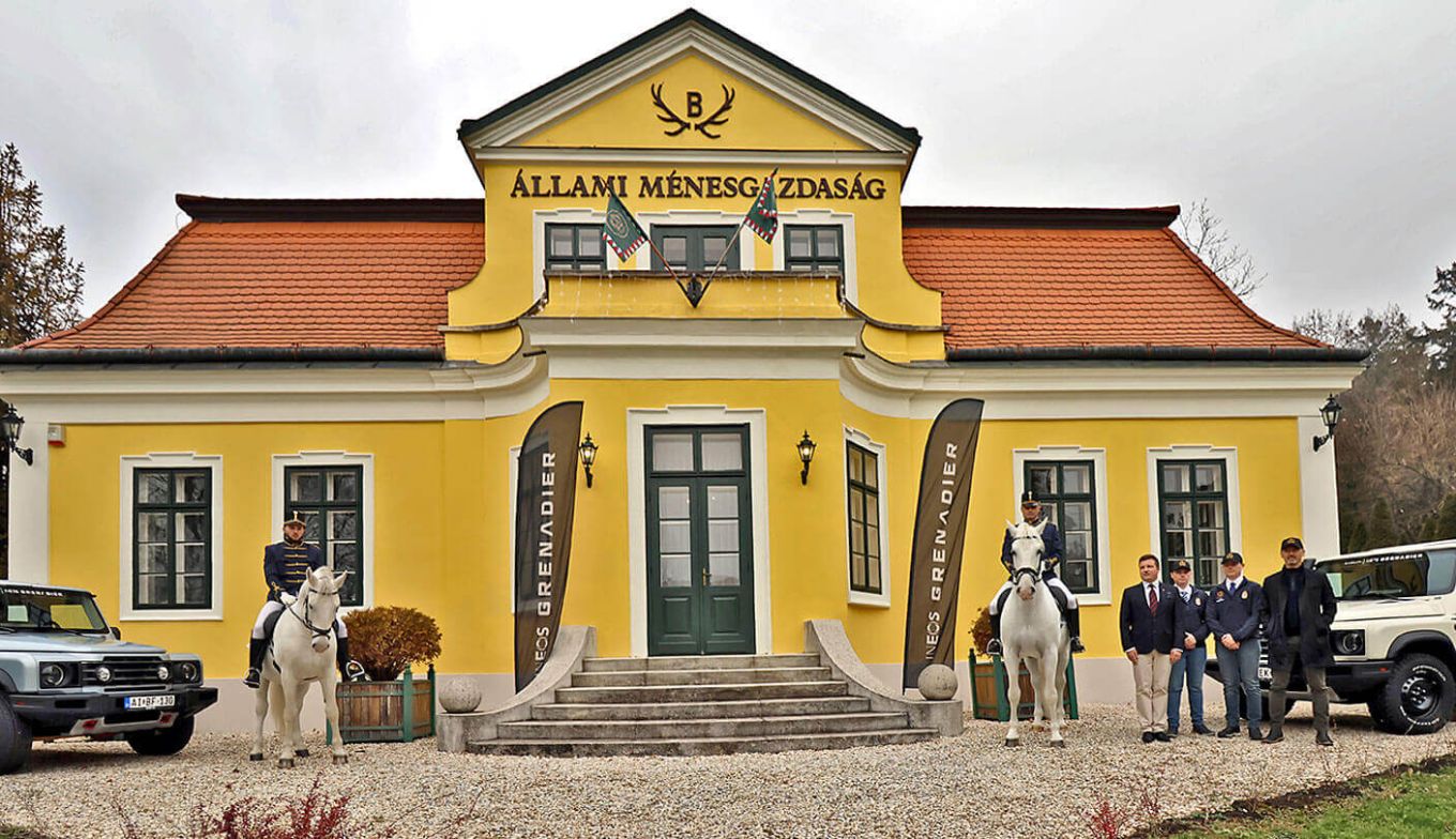 Ineos Grenadier and the State Stud Farm Szilvásvárad