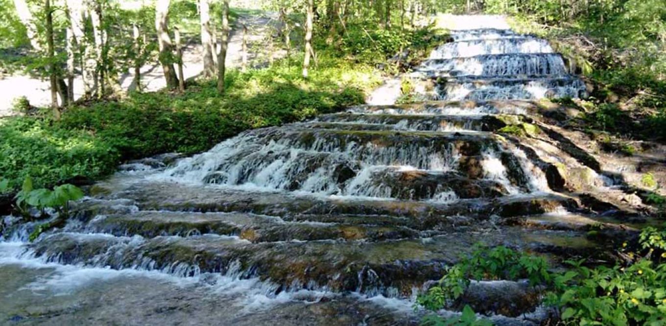 Fátyol Waterfall in Szalajka Valley