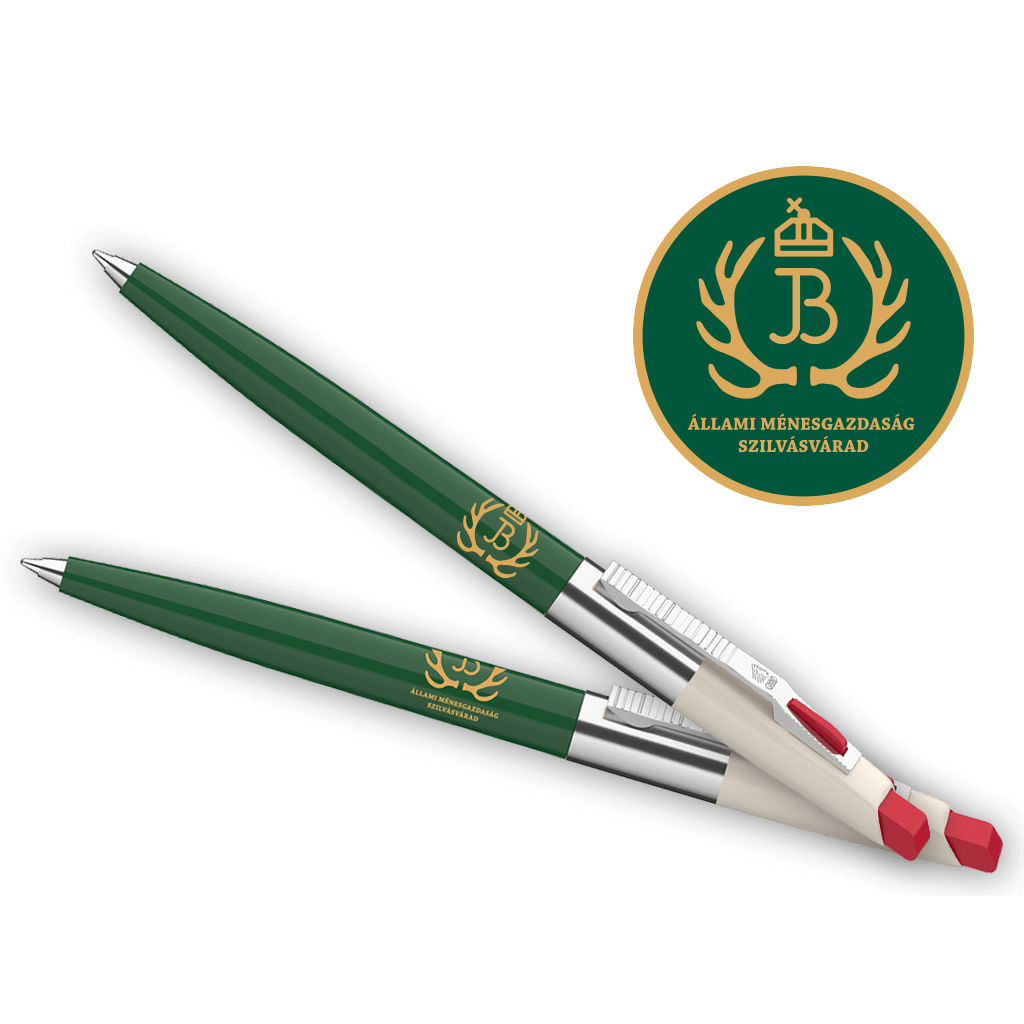 Branded Pen with the logo of Állami Ménesgazdaság Szilvásvárad