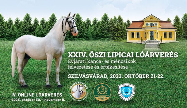 XXIV. Őszi Lipicai Lóárverés programja és katalógusa