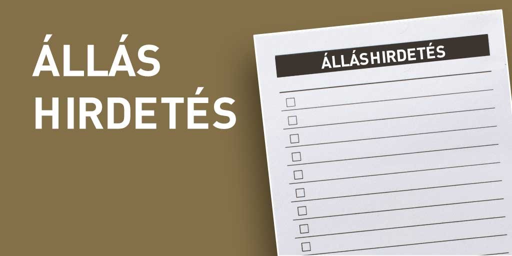 Álláshirdetés Parád