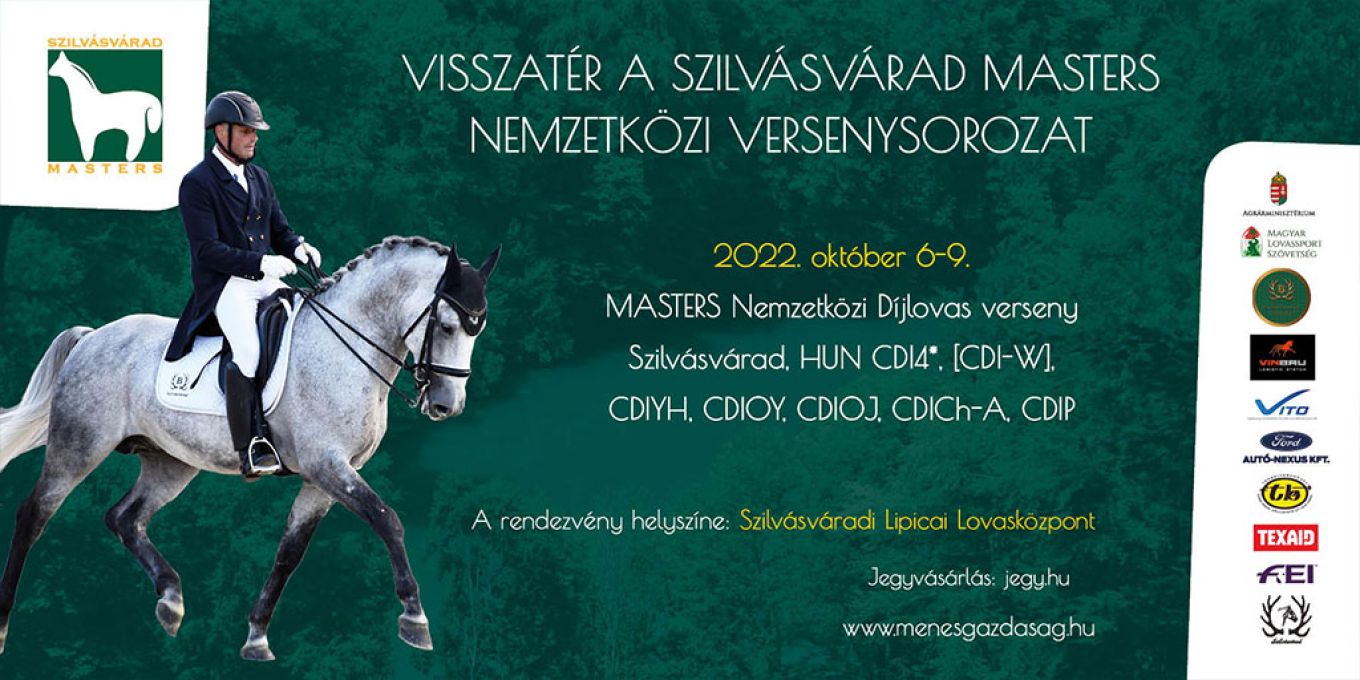 International Dressage Competition Poster