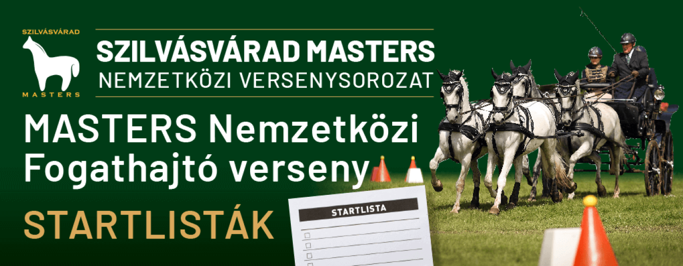 Nemzetközi Fogathajtó verseny plakátja