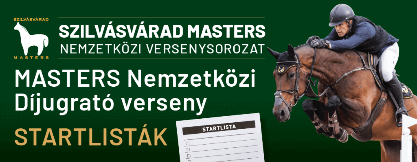 Nemzetközi Díjugrató verseny plakátja